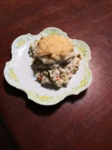 Chicken and biscuit bake