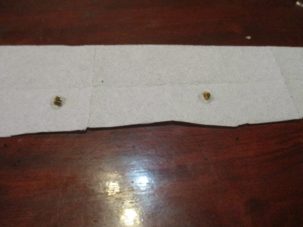 Beet seeds on a tape