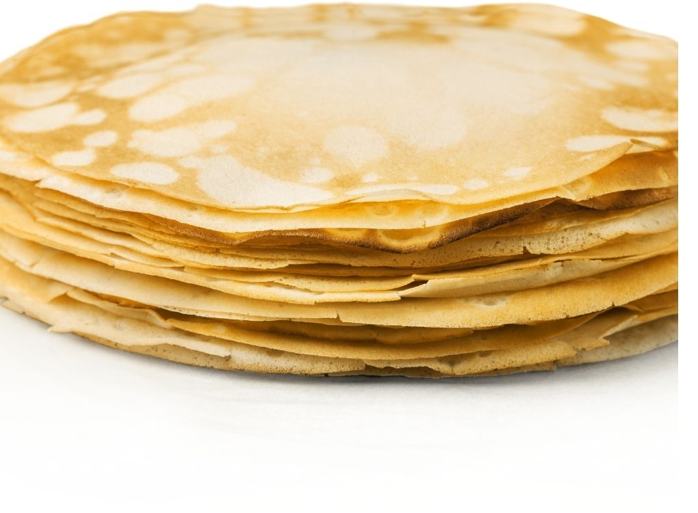 Flat pancakes