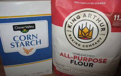 Cornstarch and flour