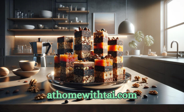 A photographic image of homemade breakfast bars